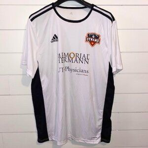 nwt Houston Dynamo Academy Away Shirt – White/Black – adidas MLS AEROREADY-large